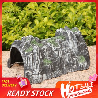 【Ready stock】Simulation Rockery Train Cave Tunnel Model DIY Miniature Railway Scene Accessory