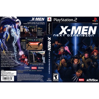 แผ่นเกมส์ PS2 X-Men Next Dimensio   คุณภาพ ส่งไว (DVD)