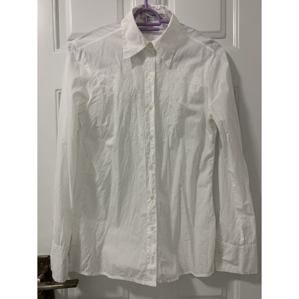 Used! FQ&L เสื้อเชิ้ตแขนยาว ลายปัก