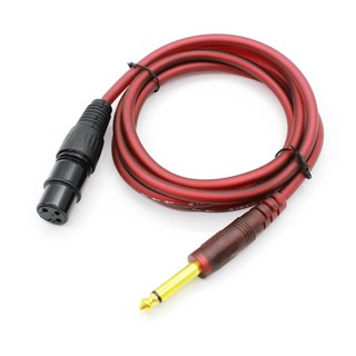 【1.5M/3M/5M/10M】6.35mm male to XLR male/female Microphone Cable Audio Mic Cable High Quality