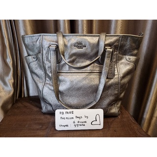 [Used] MICKIE TOTE IN GRAIN LEATHER COACH F34039