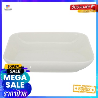 จาน PORCELAIN เหลี่ยม 7" KECH SNOW DESIGNPORCELAIN SQUARE SHAPE FLAT PLATE 7" KECH SNOW DESIGN