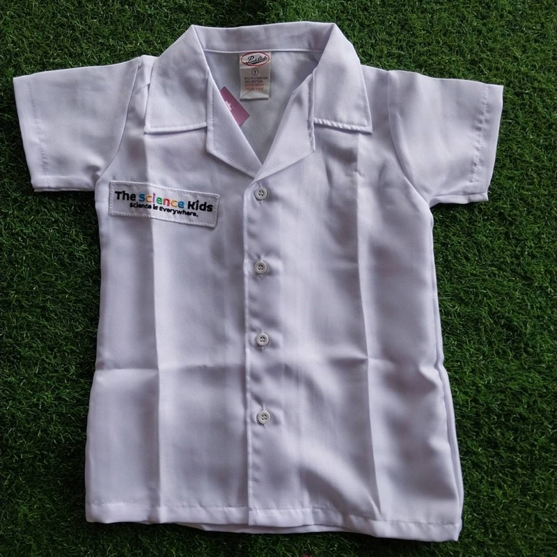 เสื้อกราว์วิทย์ศาสตร์เด็ก กราว์วิทย์รุ่นมีปัก น้อง 1-12ปี พร้อมส่ง กราว์วิทย์ แขนสั้น แขนยาว รุ่นมีปัก