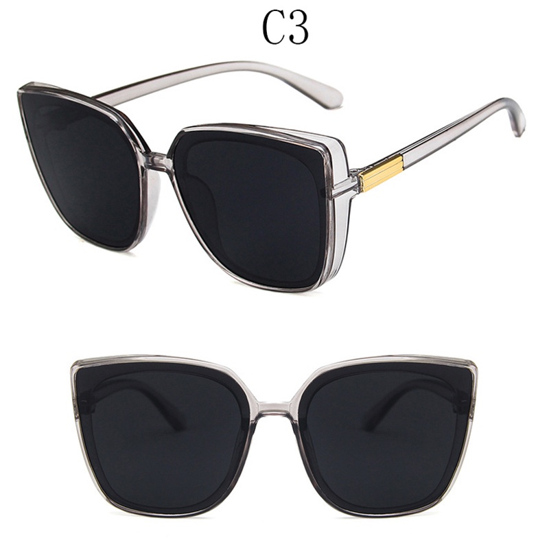 2021 New Fashion Square Sunglasses European and American Style Sunglasses, Personality Korean Version of The Net Red Glasses Cat Eye Sunglasses Trend #4