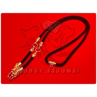 0029 สร้อยห้อยพระ 4 องค์ มีห่วงหลัง หัวมังกร ทองไมครอน 28 นิ้ว สร้อยพระผู้ชาย สร้อยพระ สร้อยห้อยพระ สร้อยคอห้อยพระ