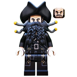 Blackbeard  Lego Minifigures: Pirates of the Caribbean