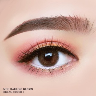 Mini darling brown พร้อมส่งสายตาปกติและค่าสายตา (dreamcolor1)