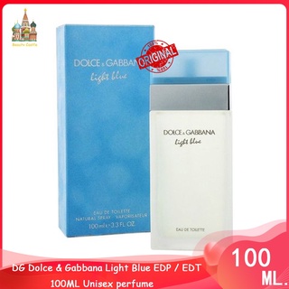 ♦จัดส่งที่รวดเร็ว♦ DG Dolce &amp; Gabbana Light Blue EDP / EDT 100ML Unisex perfume น้ำหอม Unisex