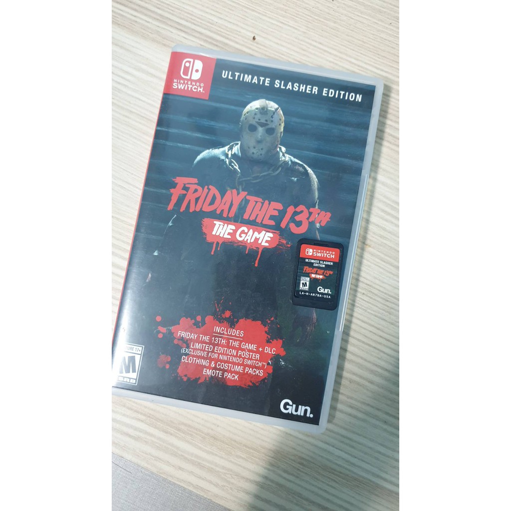 แผ่นเกมส์ Nintendo switch Friday The13