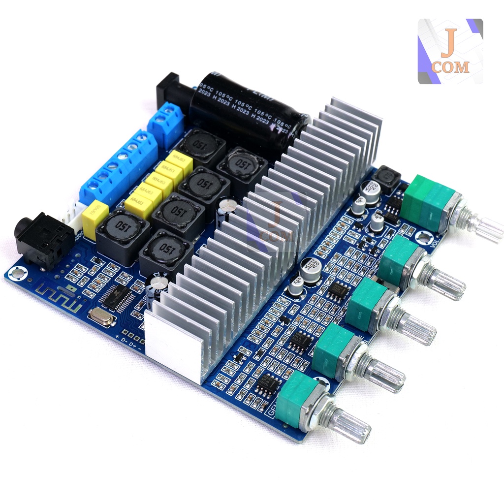 GEAAUDIO 200W บอร์ดแอมป์ขยายเสียง 2.1CH บลูทูธ 5.0 บอร์ดฟ้า แท้ TPA3116 - รูปที่ 2