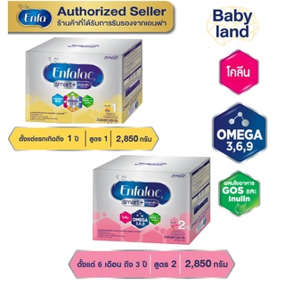 เอนฟาแล็ค สมาร์ท สูตร1และ สุตร 2Enfalac Smart+ สูตร 1/2 ( ขนาด2850 กรัม )กดเลือกสูตรในตัวเลือก