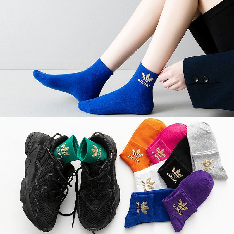 โฆษณา# ถุงเท้ากีฬา ถุงน่อง ทรงโคลเวอร์ มาตรฐาน สีทอง สีแคนดี้ สําหรับวิ่ง ไปมหาลัย ราคา ถูกที่สุด ดีลบีเคเค แกลเลอรีภาพที่ 3