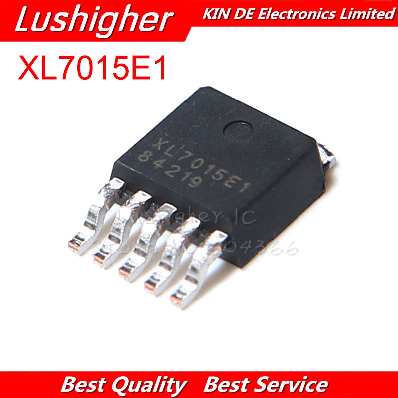 10pcs XL7015E1 TO-252-5 XL7015 TO252 7015E1 TO252-5 buck DC converter ชิป