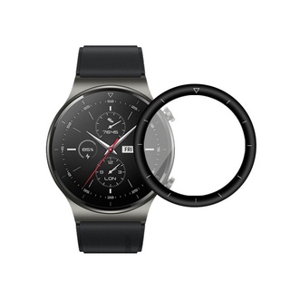 ฟิล์มกันรอยหน้าจอ 3D แบบโค้ง เต็มจอ สําหรับ Huawei Watch GT 2 GT2 Pro