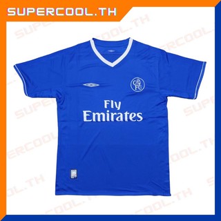 Chelsea Home 2003/2005 เสื้อเชลซีย้อนยุค เสื้อเชลซีรุ่นเก่า เสื้อเชลซี Emirates