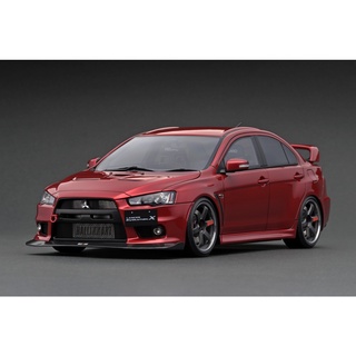 Ignition Model : IG2293 1/18 Mitsubishi Lancer Evolution X (CZ4A) Red Metallic