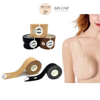 BRA CLUB เทปแปะหน้าอก บรา เทปจัดทรงนม ยกกระชับหน้าอก Boob Tape กันน้ำจัดทรงหน้าอกได้ถึง 12 แบบ