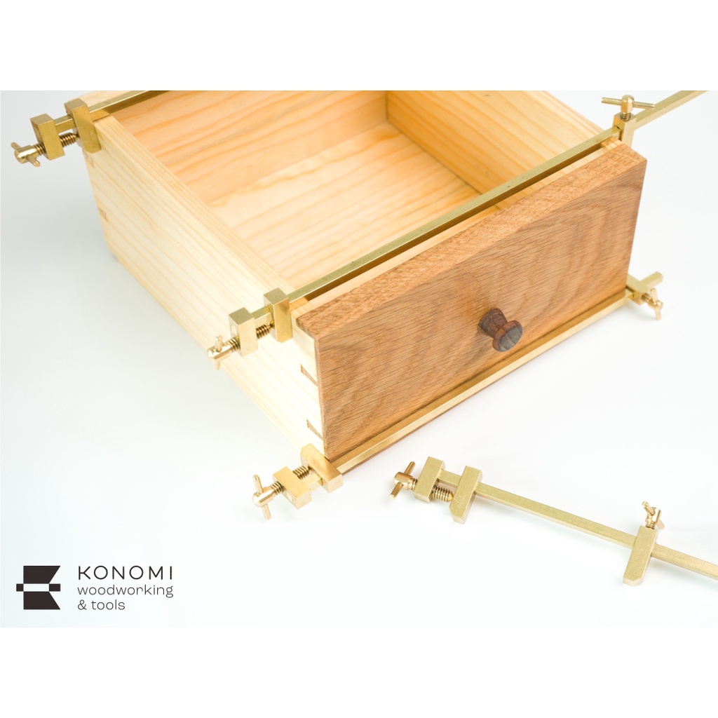 Hatagane Solid Japanese Brass Bar Clamps แคลมป์ทองเหลืองญี่ปุ่น แคลมป์หนีบจับชิ้นงาน ปากกาจับชิ้นงาน