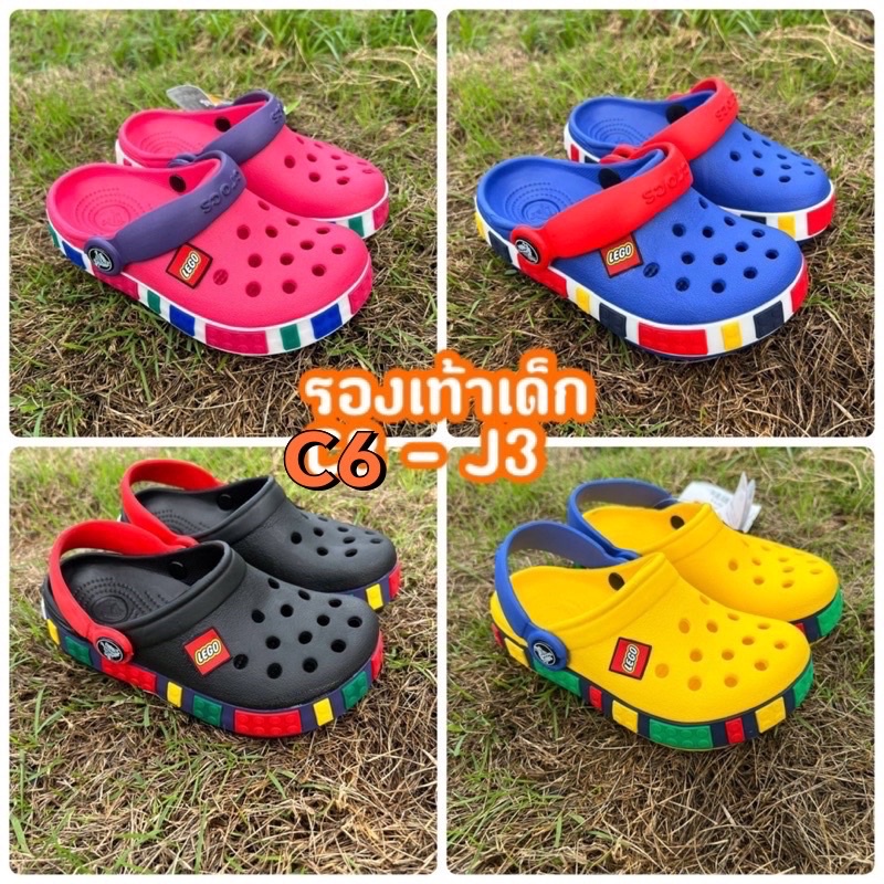 รองเท้าสวมเด็ก crocs ใส่ได้ทั้งเด็กชาย-หญิง