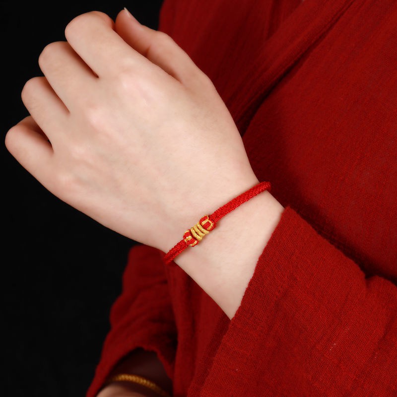 ↂHot sales over 10000 Zodiac Year Red String Bracelet Transfer Solution