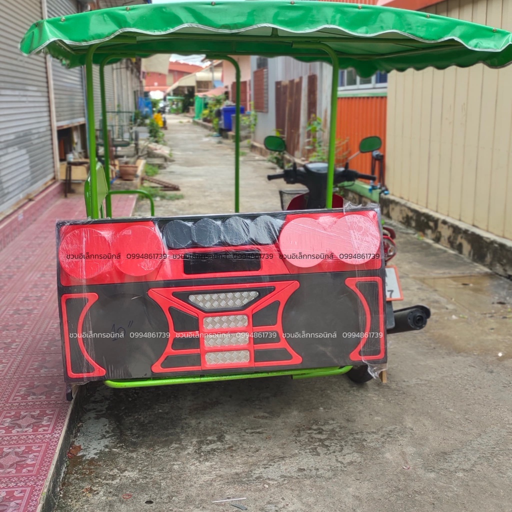 ตู้ซับรถตอนเดียวหลังเบาะ10-12นิ้วใส่ได้ทุกรุ่น