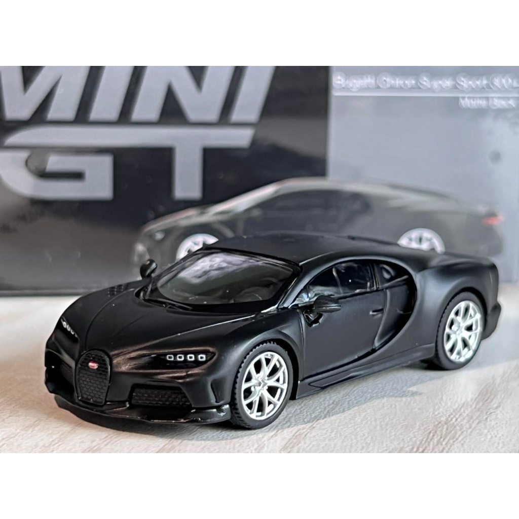 MINIGT / Bugatti Chiron Super Sport 300+ Matte Black