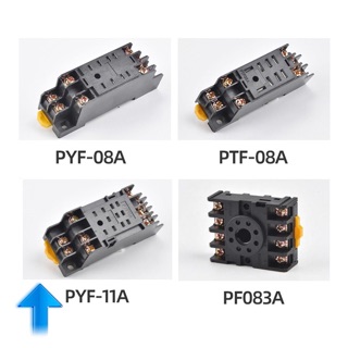 SOCKET RELAY ซ็อกเก็ต รีเรย์ ฐานรีเรย์ PYF-11A