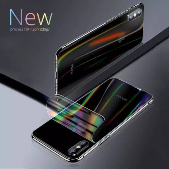 HP *SKIN AURORA* garskin Skin carbon ป้องกันรอยขีดข่วนด้านหลังโทรศัพท์มือถือ Rainbow Iphone 6+ 7 8+ 