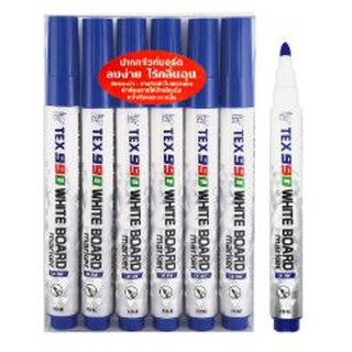 TEX #990 ปากกาไวท์บอร์ด เท็กซ์ ยกแพ็ค 12ด้าม WHITEBOARD MAKER (สินค้ามีตัวเลือก)