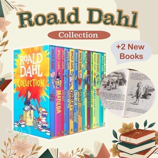 วรรณกรรมเยาวชน หนังสือ pocket book หนังสือภาษาอังกฤษสำหรับเด็ก Roald Dahl เซต 18 เล่ม