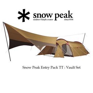 Snow Peak Entry Pack TT : Vault Set (โวลท์เซ็ท)