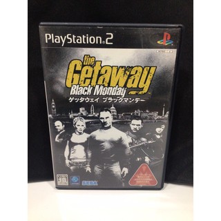 แผ่นแท้ [PS2] The Getaway - Black Monday (Japan) (SLPM-66183)