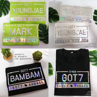 🍑เสื้อโฮโลแกรม #GOT7 #GOT7KEEPSPINNINGinBKK​ มีโค้ดลด