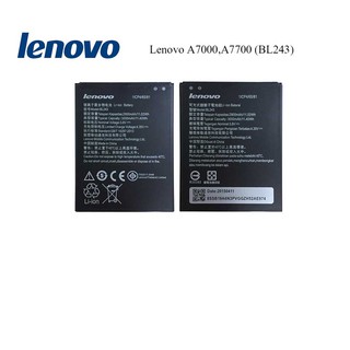 แบตเตอรี่ Lenovo A7000,A7700 (BL243)