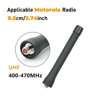 【T-79】เสาอากาศวิทยุสั้น 400mhz 9.5 ซม. Uhf 400-520Mhz สําหรับ Motorola Ht 1000 Mts 2000