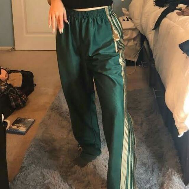 gold adidas tiro pants