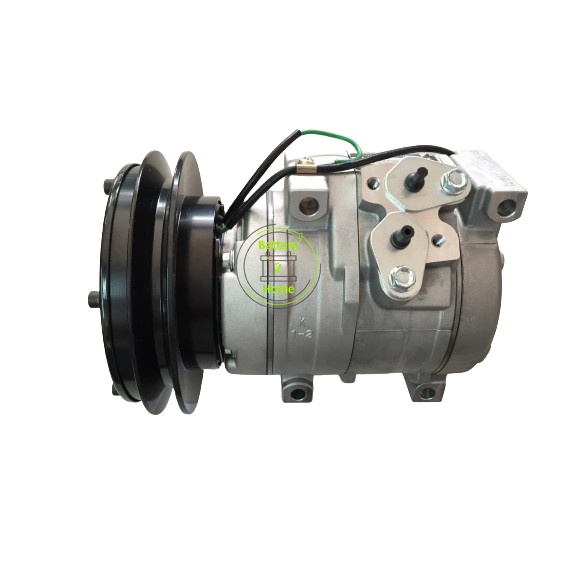 คอมแอร์ เด็นโซ่ 10S15C โคมัสสุPC200 -8-1ร่องB(ใหม่24V) Compressor Denso Komatsu