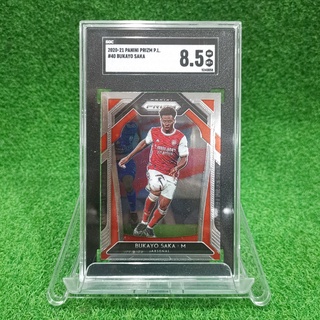 ขาย การ์ด Panini Prizm Premier League 2020-21 Bukayo Saka Base Arsenal SGC 8.5 การ์ดฟุตบอล การ์ดนักบอล Cards Swapper