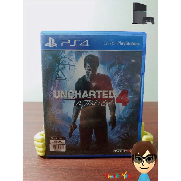 แผ่นเกมส์ Uncharted 4 (มือสอง)/PS4[Allzone]