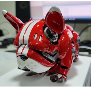 Mechanical Bulldog HWJ Rambler Cute Pet Mechanical Bulldog Red Dog