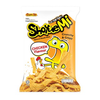 แพ็ค 2 ชิ้น Shoyue Mi Series Crisp Noodle Sriracha Flav Snack 70g โชยุมิขนมอบกรอบ รส ซอสศรีราชา 70กรัม