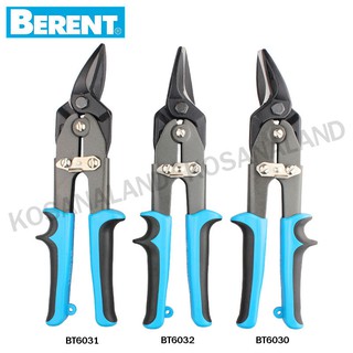 Berent กรรไกรตัดแผ่นโลหะ 10 นิ้ว รุ่น BT6030 / BT6031 / BT6032 ( Aviation Tin Snips )