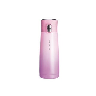 lock&amp;lock Vacuum Bottle ขวดน้ำสุญญากาศ ID Tumbler one touch holiday sunset 450 ml รุ่น LHC3234