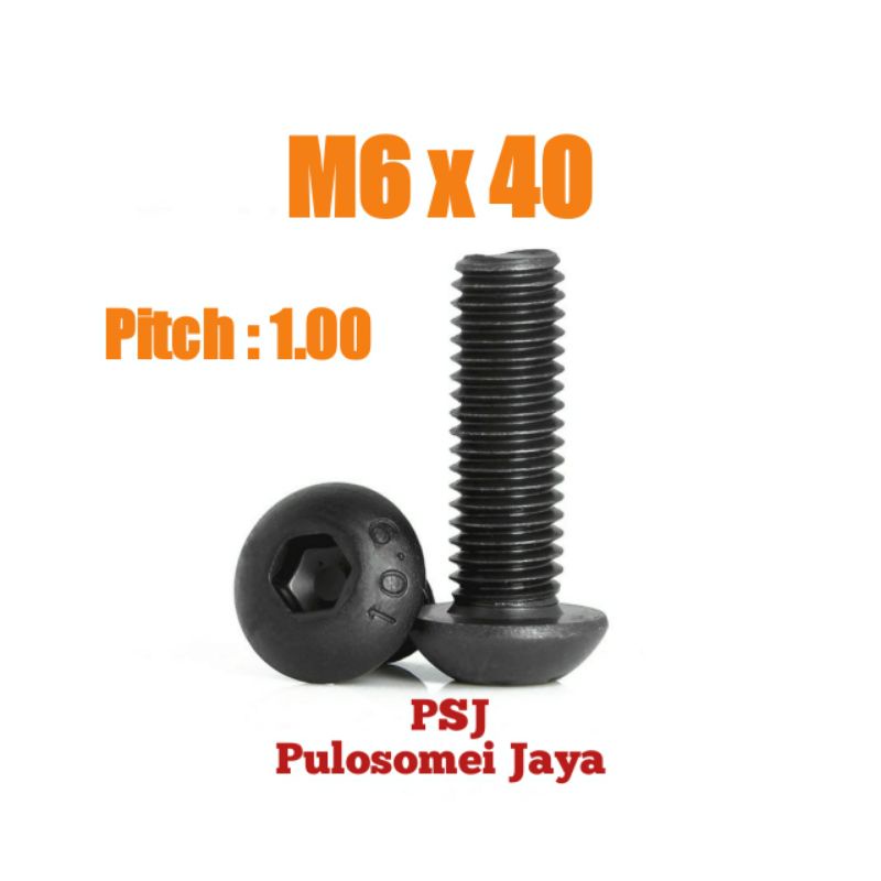 ปุ่ม Bolt L M6 x 40 / ปุ่ม L เหล็ก M6 x 40