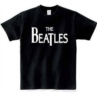 เสื้อยืดผ้าฝ้าย 100% พิมพ์ลายโลโก้วงร็อค The Beatles ของขวัญวันเกิด สําหรับผู้ชาย 2022