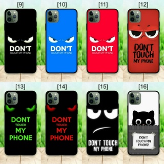 Samsung S6 edge S7 S7 edge S8 S8+ S9 S9+ S10 S10+ S10e S10 Lite Case Dont Touch