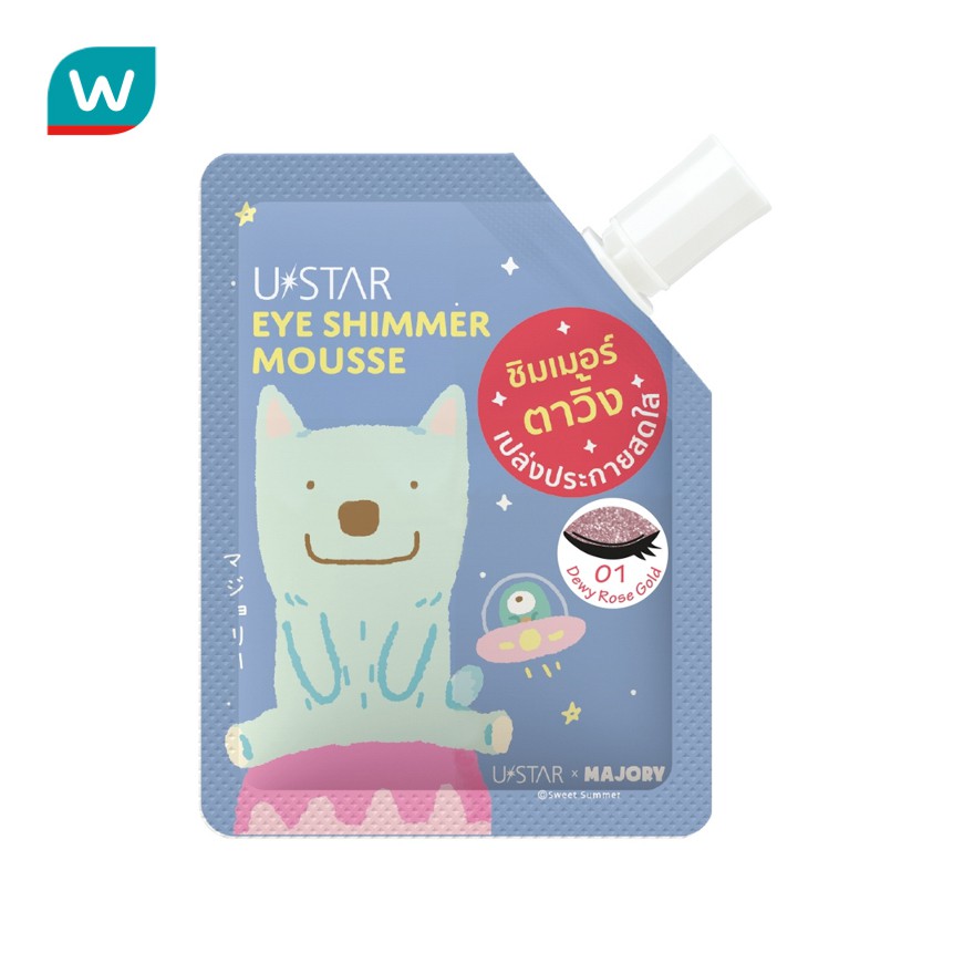 Star ยูสตาร์ มาจอรี่ อาย ชิมเมอร์ มูส กรัม ดิวอี้ โรสโกลด์ Star ยูสตาร์ มาจอรี่ อาย ชิมเมอร์ มูส กรัม ดิวอี้ โรสโกลด์
