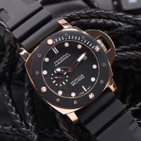 นาฬิกาข้อมือยาง Panerai เส้นผ่าศูนย์กลาง 5 ซม. สําหรับผู้ชาย