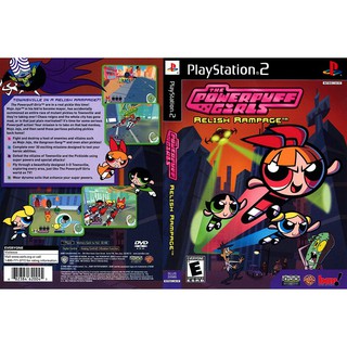 THE POWERPUFF GIRLS RELISH RAMPAGE [PS2 US : DVD5 1 Disc]