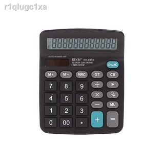 เครื่องคิดเลข 12 หลัก สีดำ 12 Digits Electronic Calculator